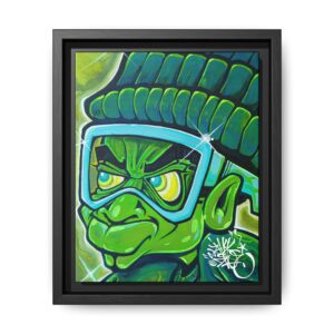 GHETTO GOBLIN - S.F. Series - Framed Canvas Print
