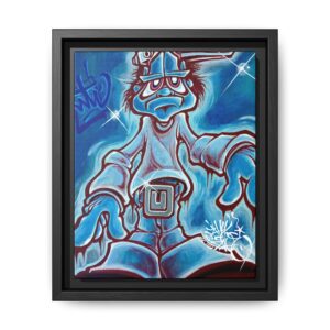 BBOY BLUES - S.F. Series - Framed Canvas Print
